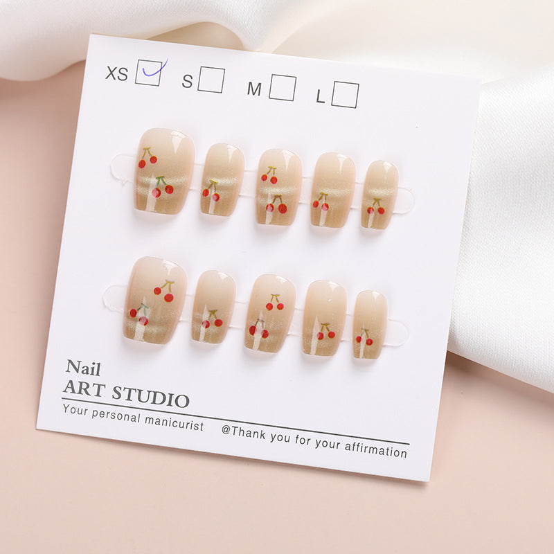 Cherry Blossom Press-On Nail Set Kalsten