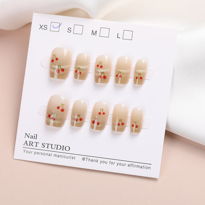 Cherry Blossom Press-On Nail Set Kalsten