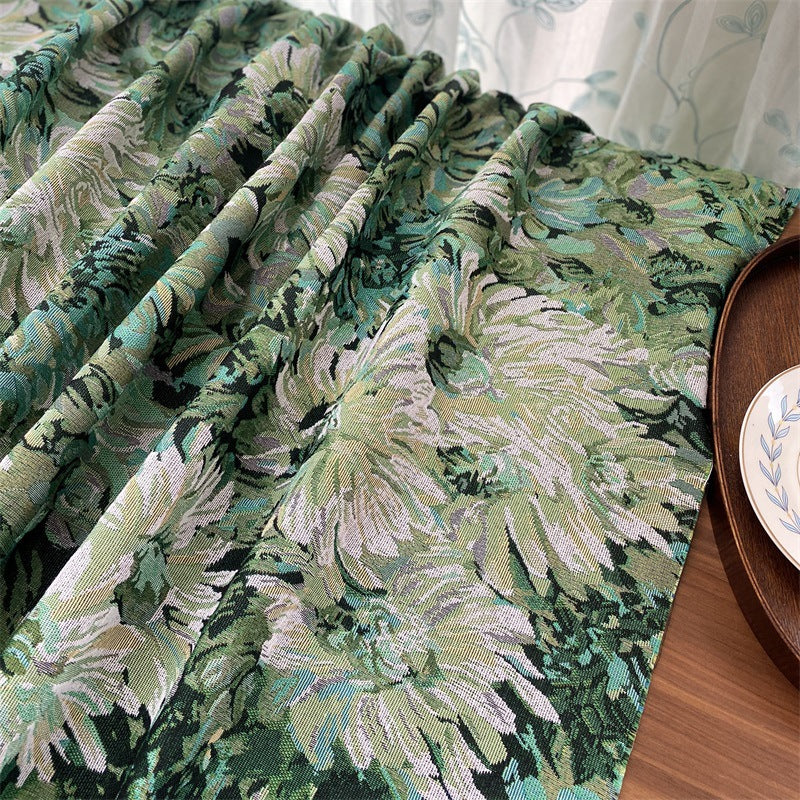 Decorative Floral Tapestry Blanket