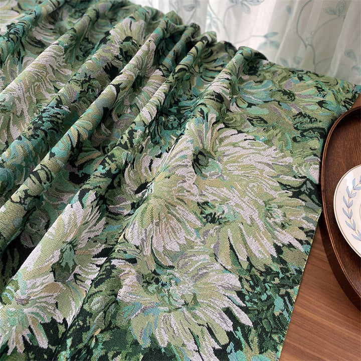 Decorative Floral Tapestry Blanket
