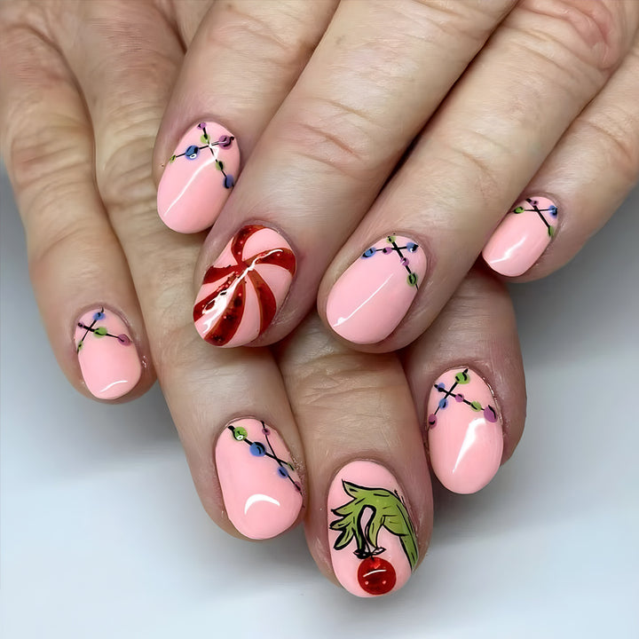 Themed Decorative Nail Art Design Kalsten