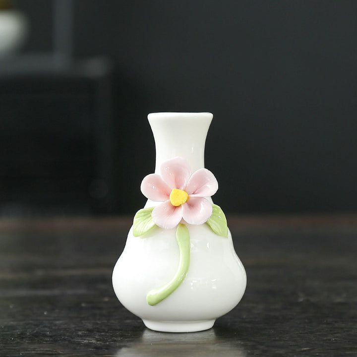 Artistic Floral Porcelain Vase Kalsten