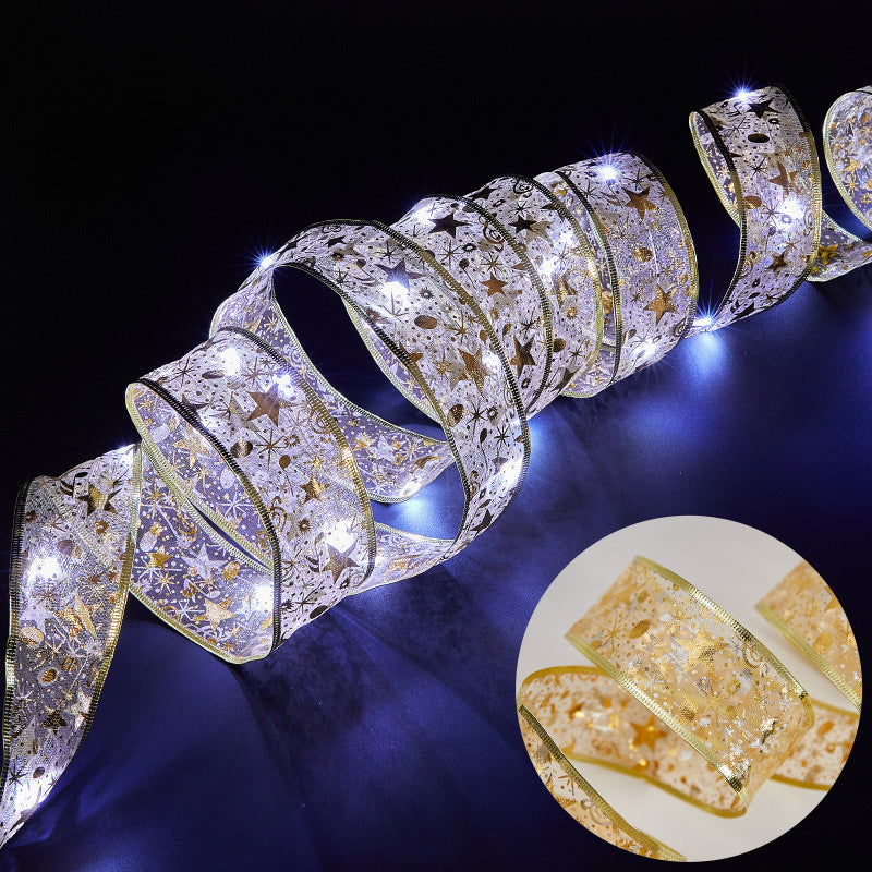 LED Decorative Ribbon with Festive Design Kalsten