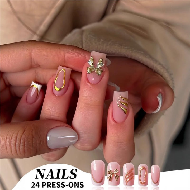 Premium Elegant Press-On Nail Set Kalsten