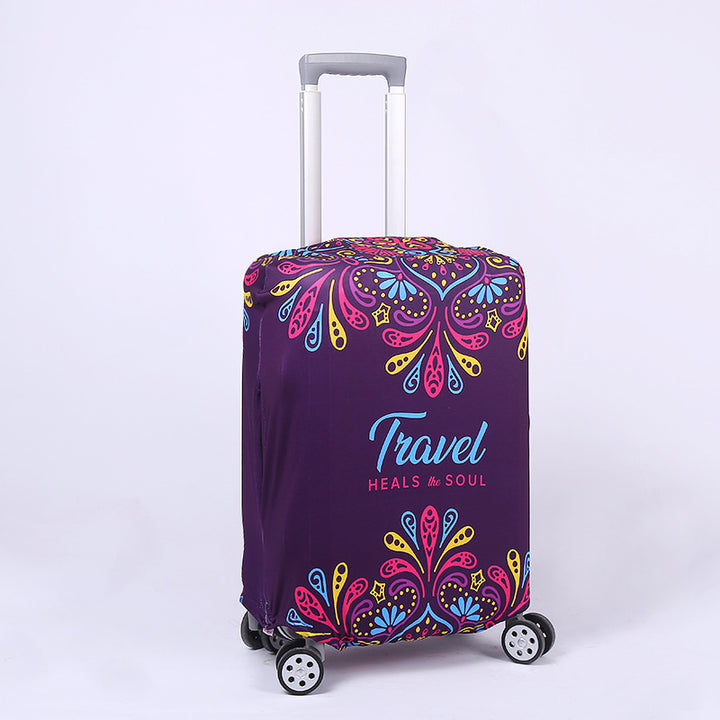 Unisex Suitcase with Creative World Travel Design Kalsten