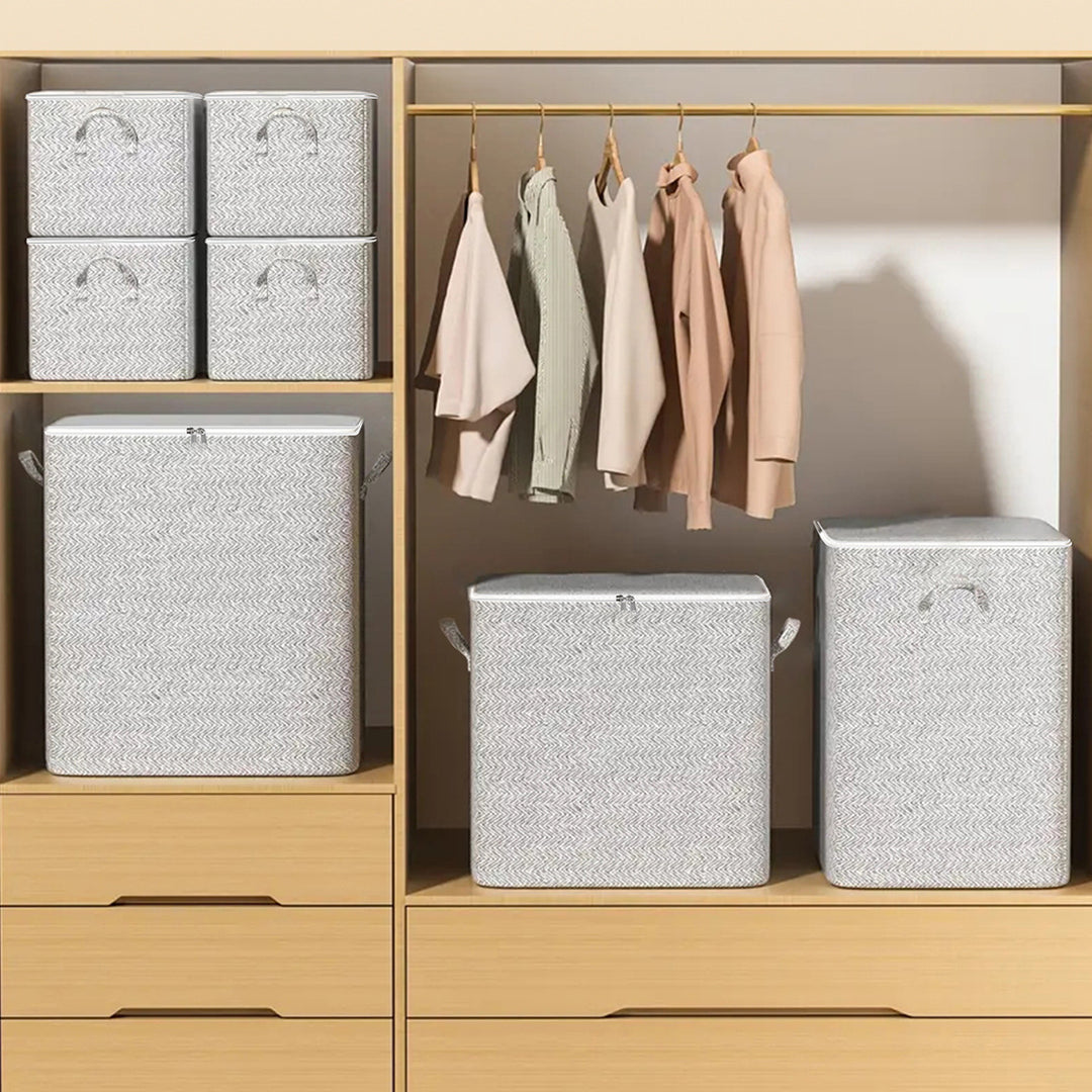 Stylish Woven Storage Hamper Kalsten