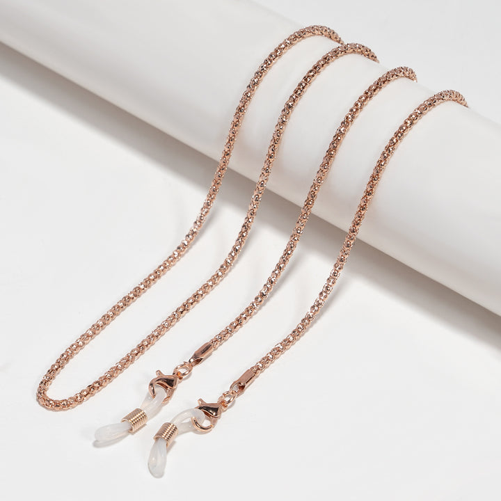 Elegant Silver-Plated Eyewear Chain Kalsten