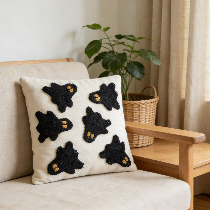 Flower Pattern Cushion