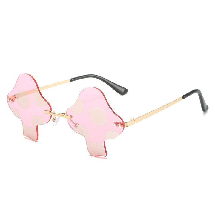 Unique Oversized Polka Dot Frame Sunglasses Kalsten