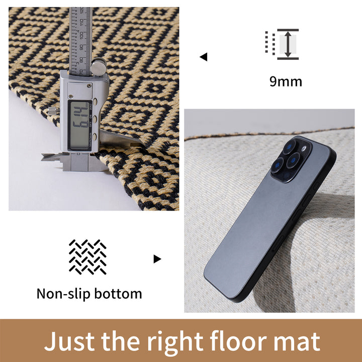 Geometric Pattern Runner Rug