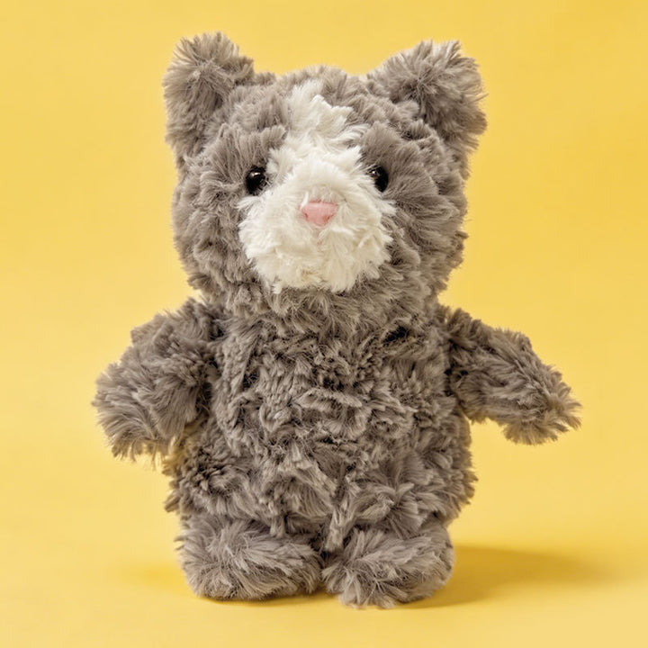Plush Sitting Duck Soft Toy with Ultra-Soft Faux Fur and Bean-Fill Body Kalsten