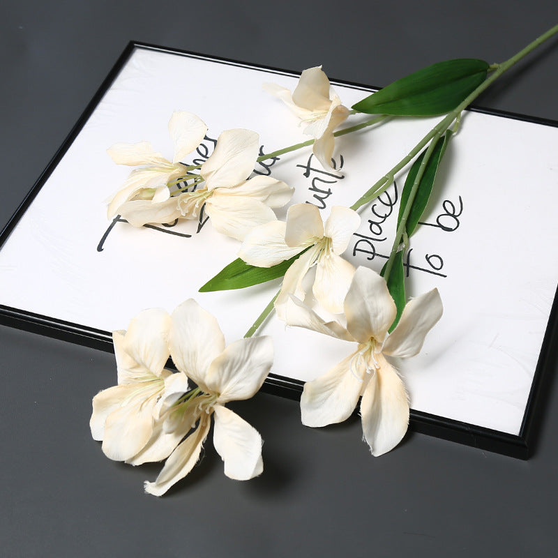 Faux Floral Bouquet for Tabletop Home Display