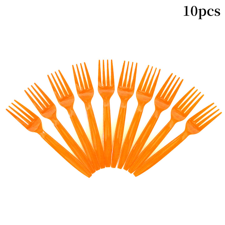 Disposable Plastic Forks Savings Pack Sturdy Dessert Forks Made from BPA-Free Plastic