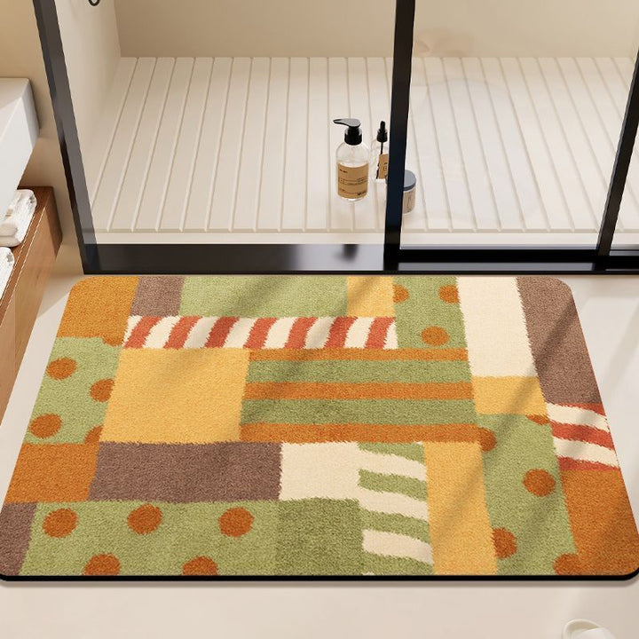 Cute Bear-Themed Bath Mat Kalsten