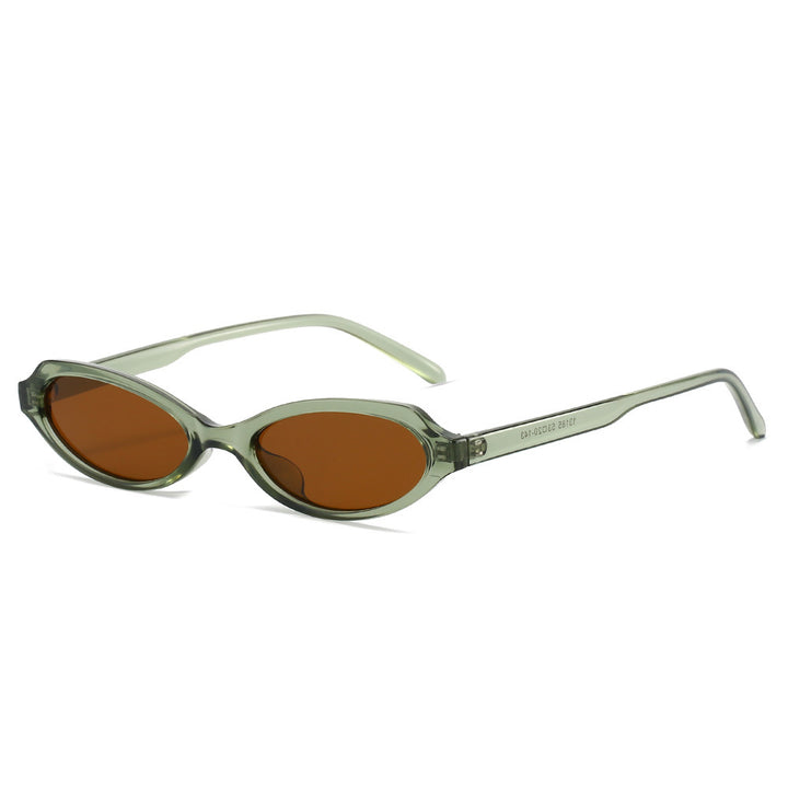 Fashionable Oval Frame Sunglasses Kalsten