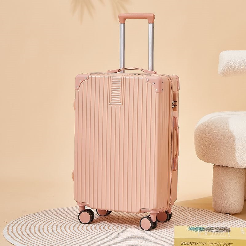 Hard-shell suitcase with double safety lock and flexible interior Kalsten