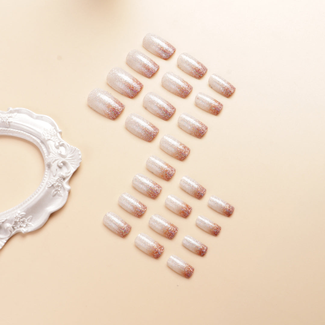 Glitter Ombre Press-On Nail Set Kalsten