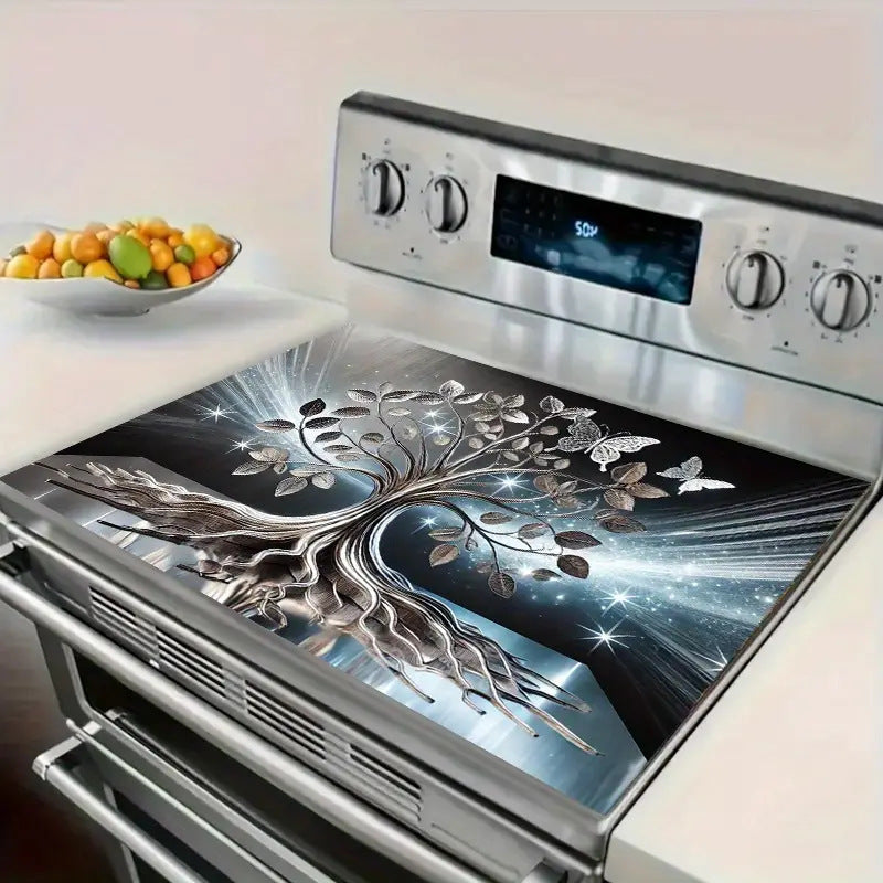 Elegant Tree of Life Decorative Kitchen Mat Kalsten