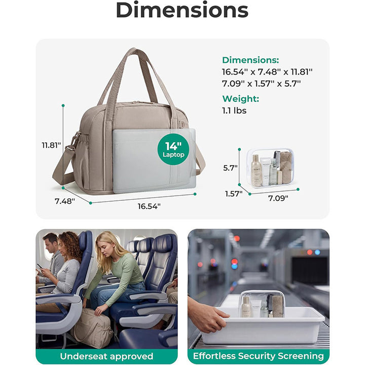 Multifunctional travel and cosmetics bag Kalsten