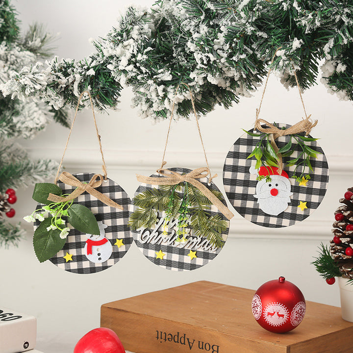 Decorative Christmas ornaments with snowman motif Kalsten