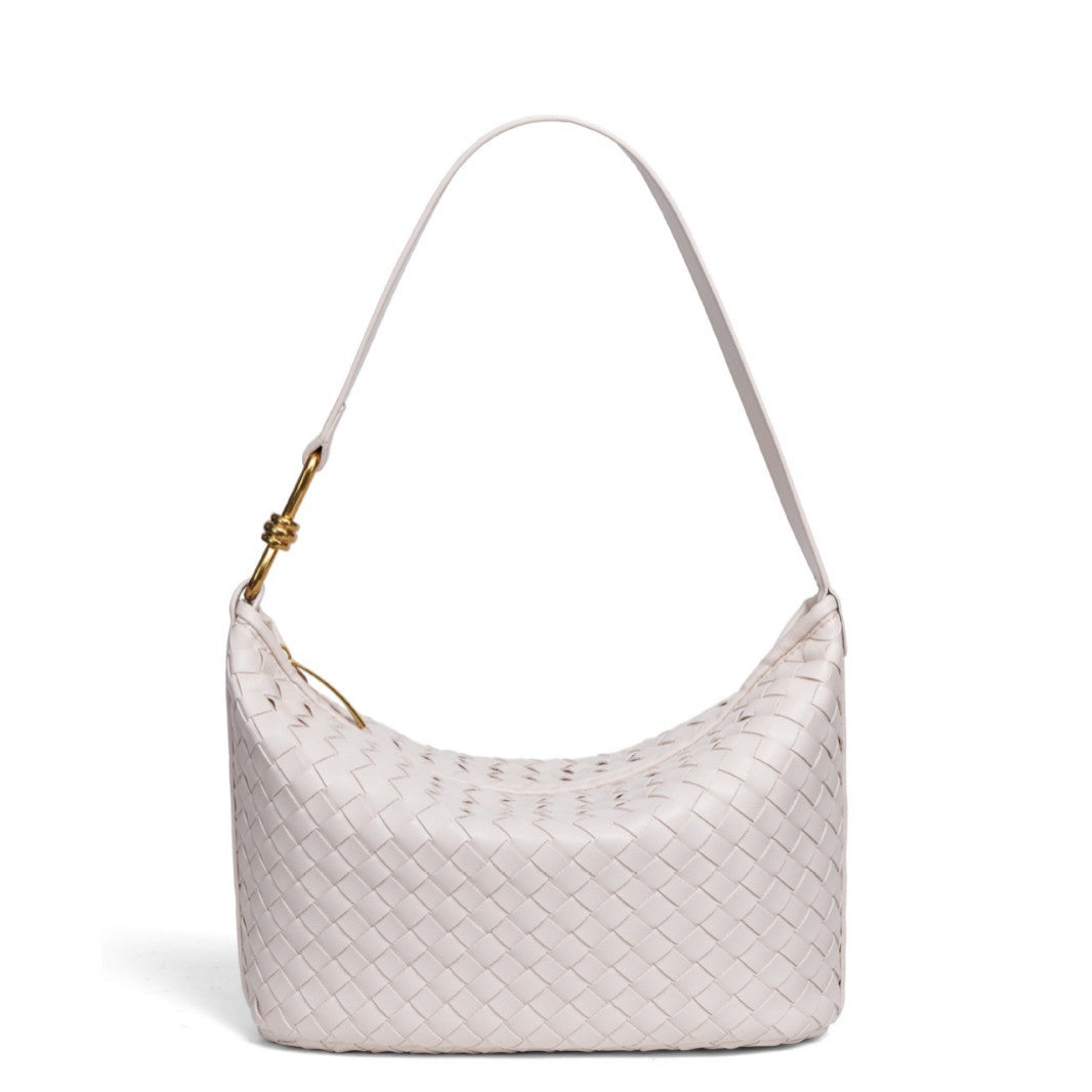 Woven Leather Hobo Bag Kalsten