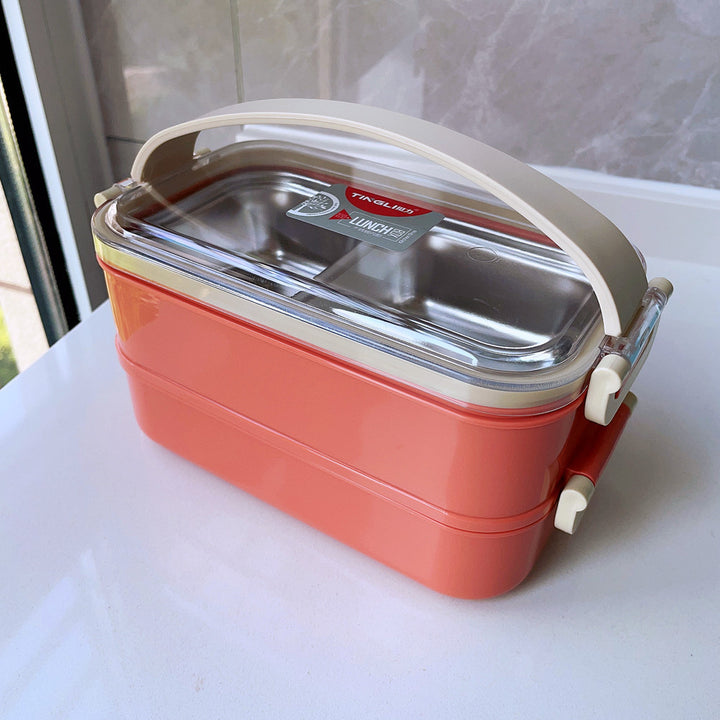 Premium Stainless Steel Multi-Compartment Food Storage