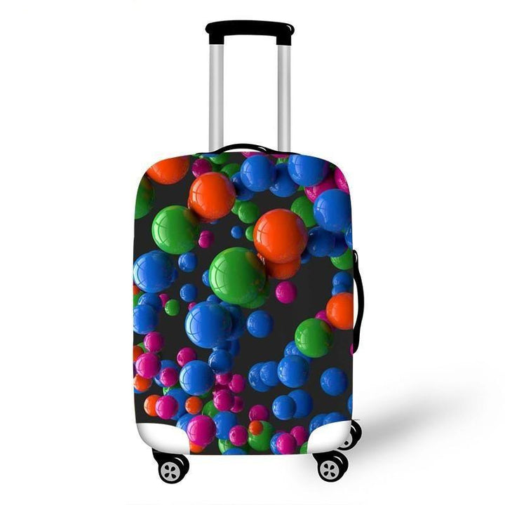 Women's hard shell suitcase with diverse floral design Kalsten
