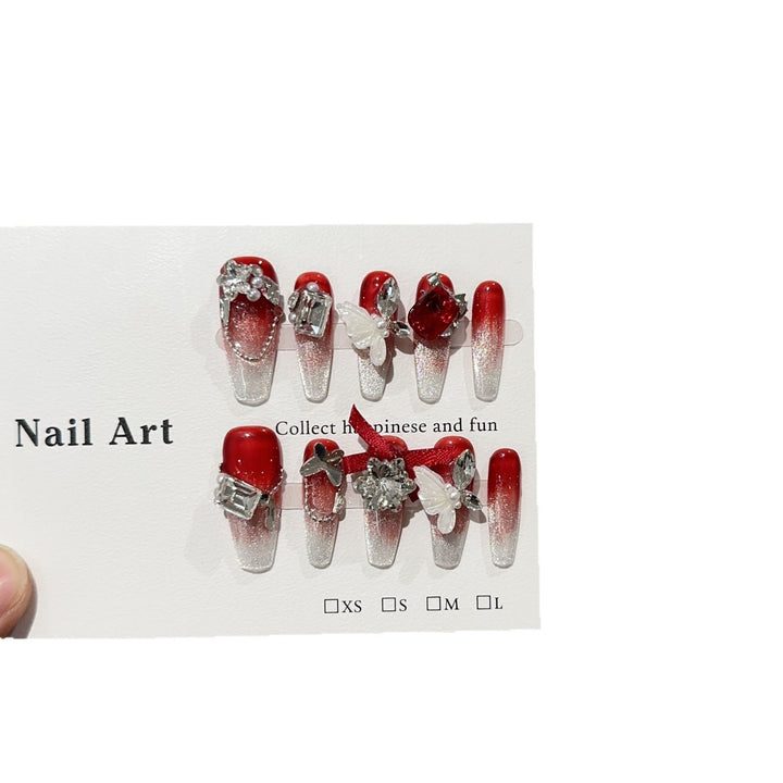 Luxury Decorative Press-On Nail Art Set