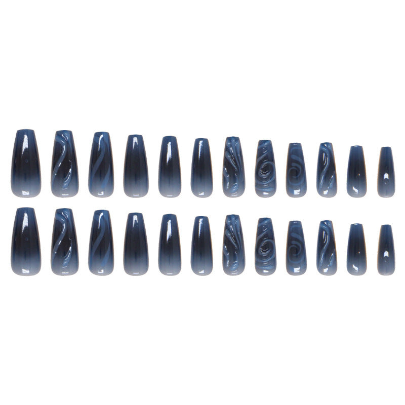 Artistic Swirl Press-On Nail Extensions Kalsten