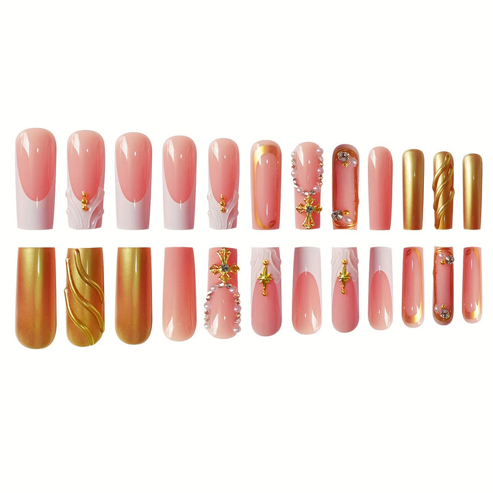 Glamorous Press-On Nail Set Kalsten