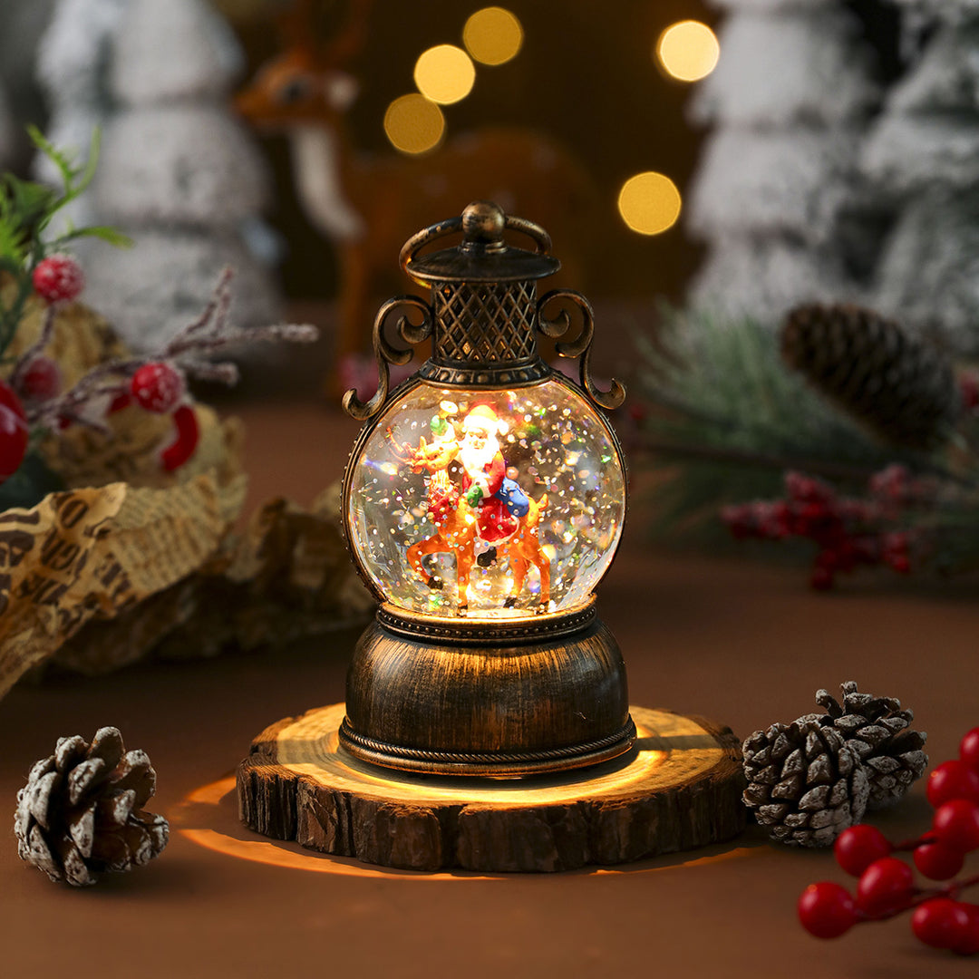 Decorative LED Santa Lantern Kalsten