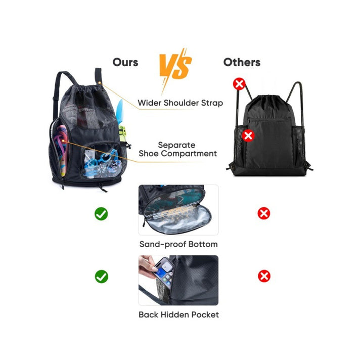 Multifunctional Mesh Backpack Kalsten