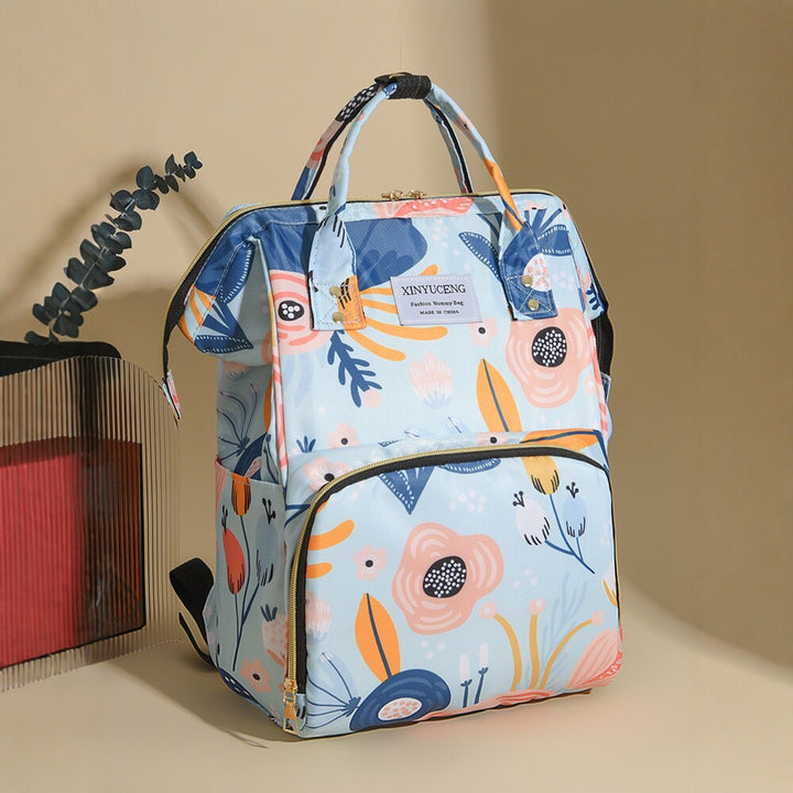 Trendy Animal Print Diaper Backpack Kalsten