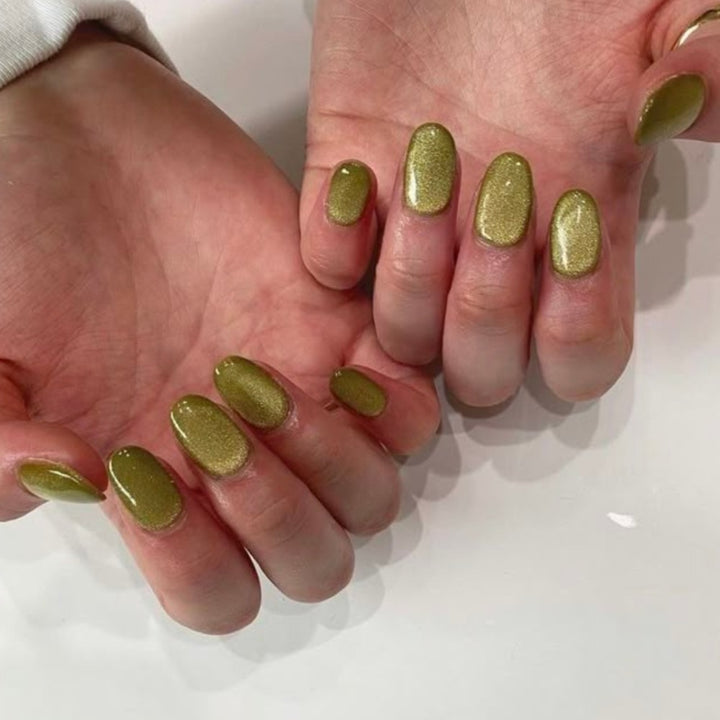 Sparkling Press-On Nail Set Kalsten
