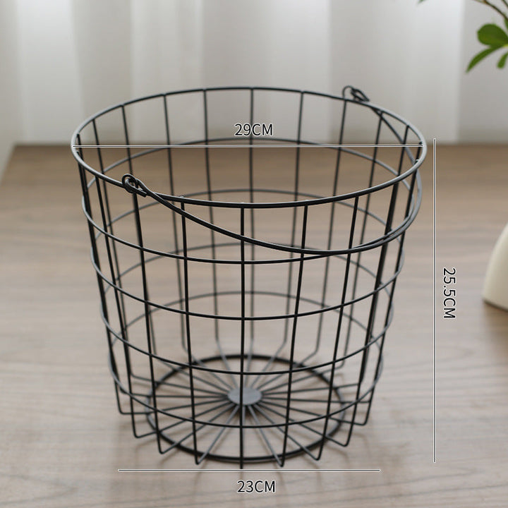 Stylish Metal Storage Basket Kalsten