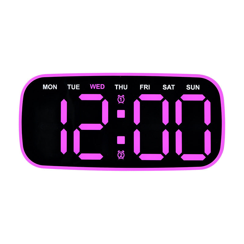 Digital Alarm Clock with Date and Day of the Week Display Kalsten