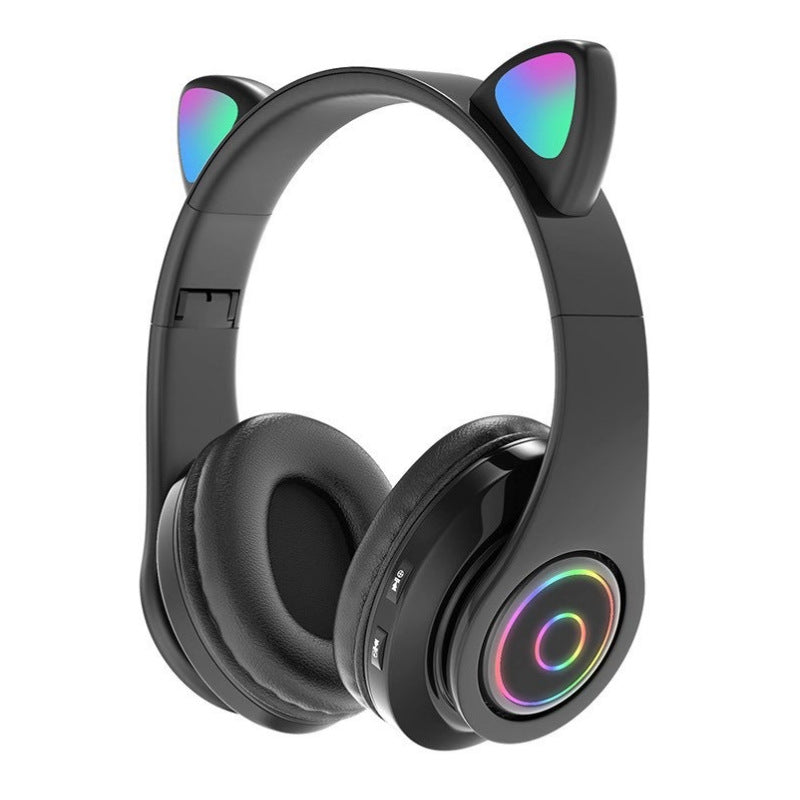 Wireless Over-Ear Headphones with Rgb Light Effects Kalsten