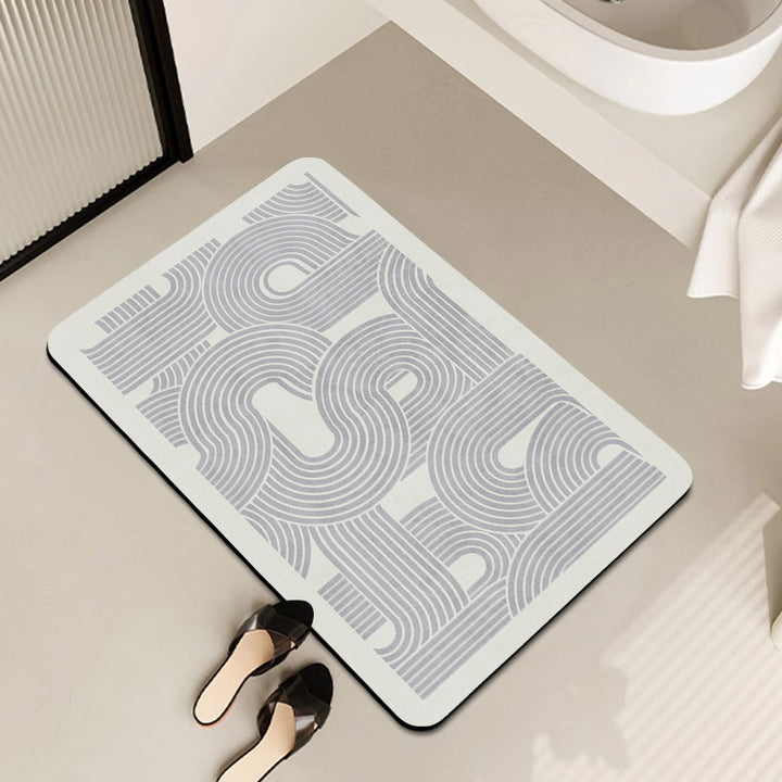 Decorative Bathroom Mat Kalsten