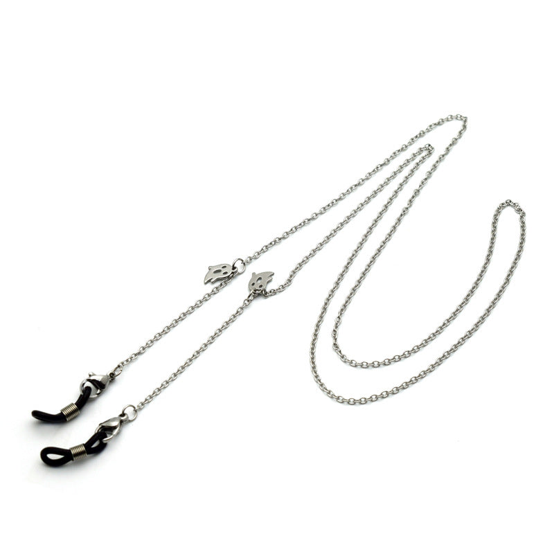 Stylish Geometric Chain Eyewear Holder Kalsten