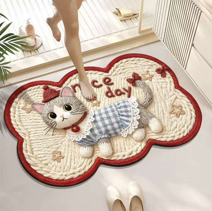 Decorative Shower Mat Kalsten