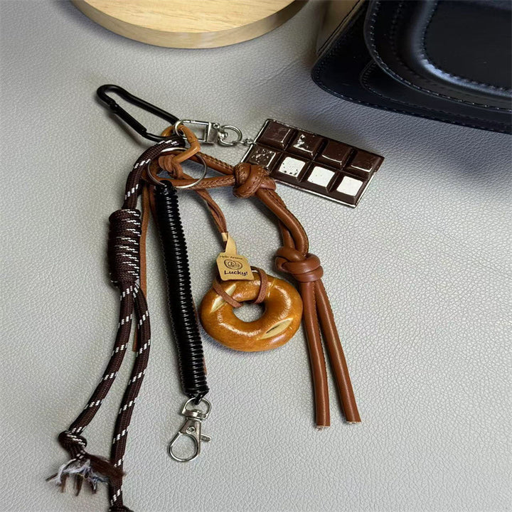 Whimsical Food-Themed Keychain Kalsten