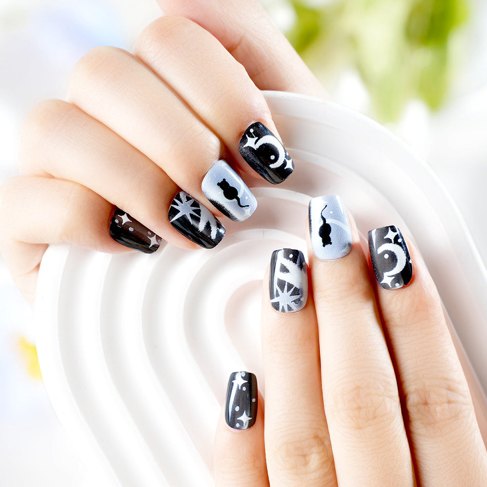 Artistic Themed Press-On Nail Set Kalsten
