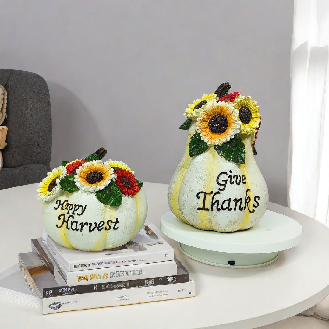Decorative Pumpkin Sculpture Kalsten