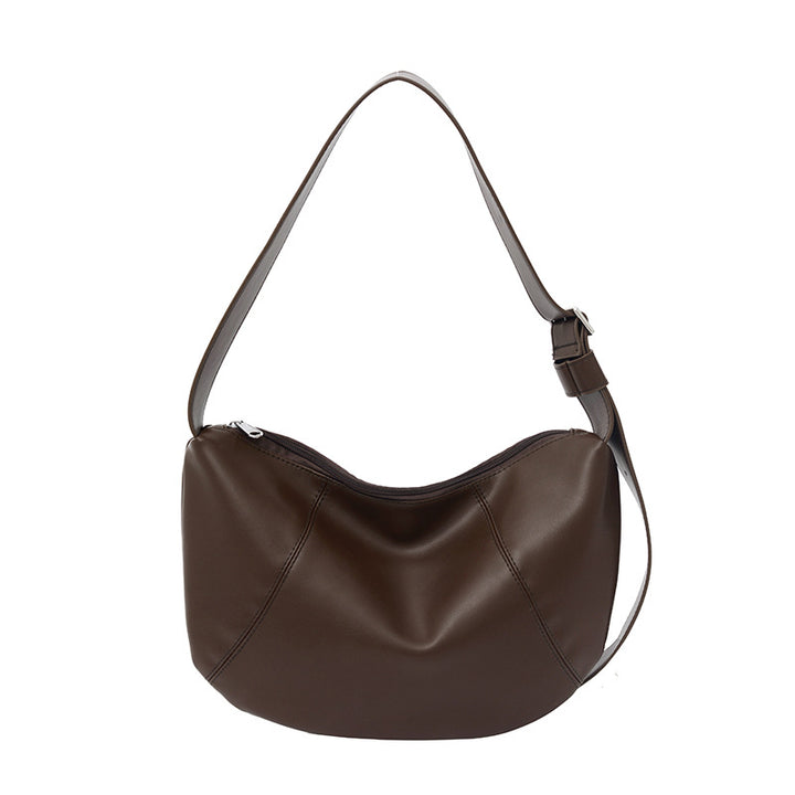 Fashionable shoulder bag with adjustable shoulder strap and sturdy zipper Kalsten