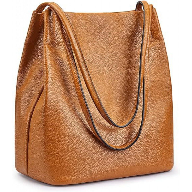 Stylish Leather Hobo Handbag Kalsten