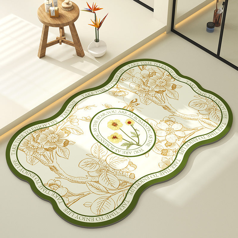 Decorative Flowers Rug