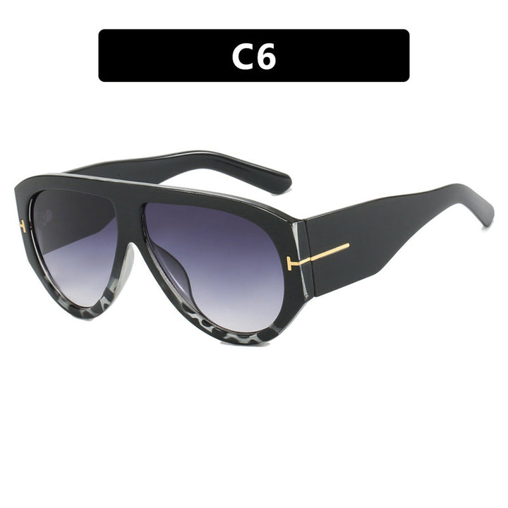 Women Designer Sunglasses in Elegant Retro Design with Wide Frame Kalsten