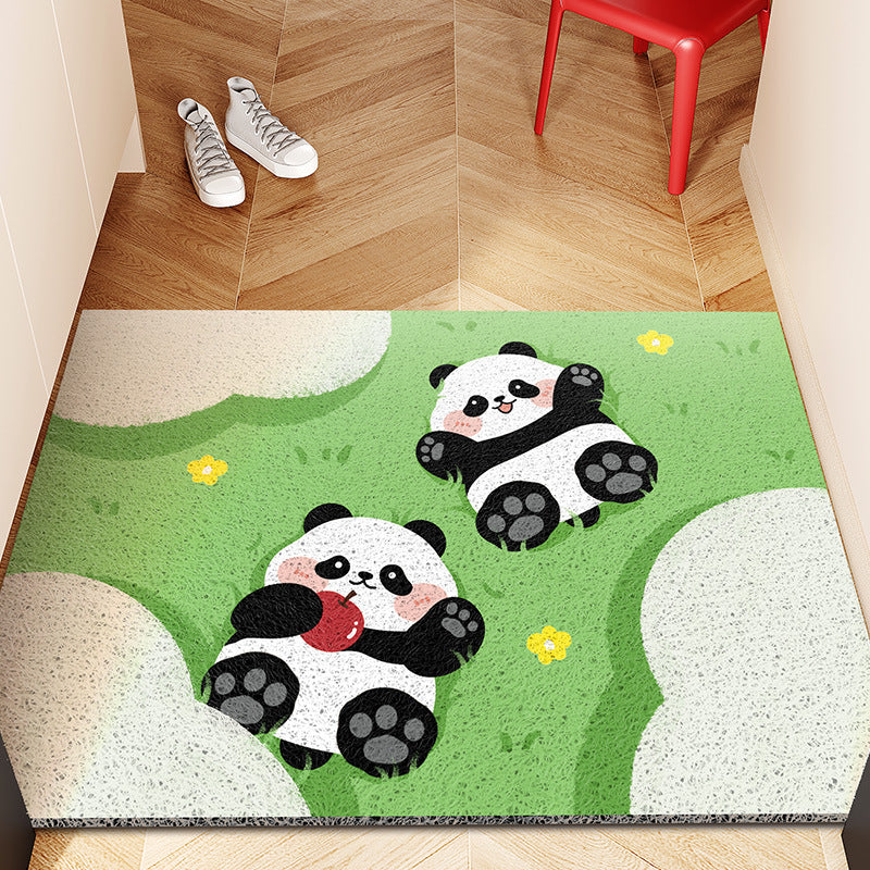 Panda-Themed Area Rug