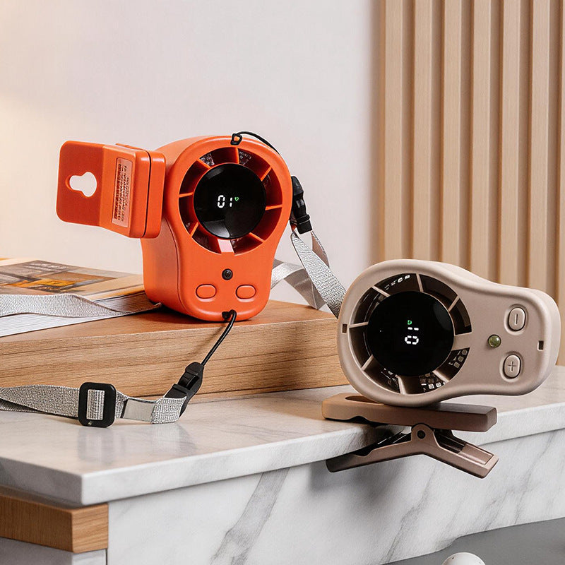 Portable Mini Fan with Integrated LED Lighting Kalsten
