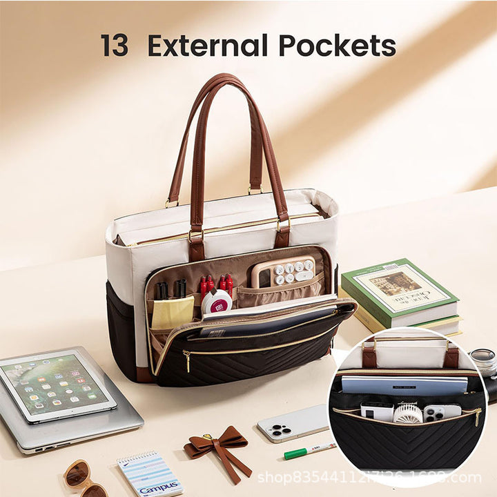 Multi-Functional Quilted Tote Bag Kalsten
